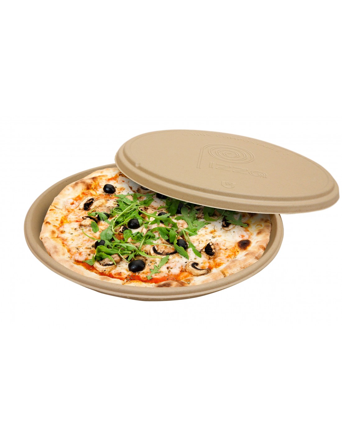 Boîte à pizza 100% biodégradable