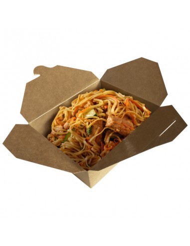 Take out box : La boite pour vos nouilles, sautés, riz, wok de légumes, udon, soba à emporter.
