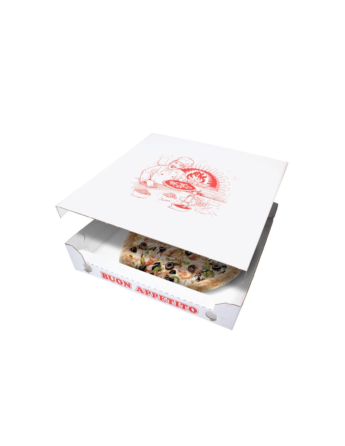 Boîte à Pizza - Emballages LP Aubut - Matériaux d'emballage